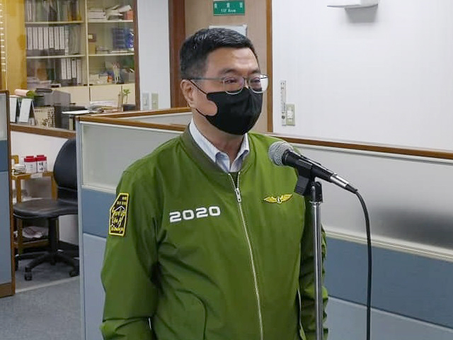 民進黨主席卓榮泰。（劉玉秋 攝）