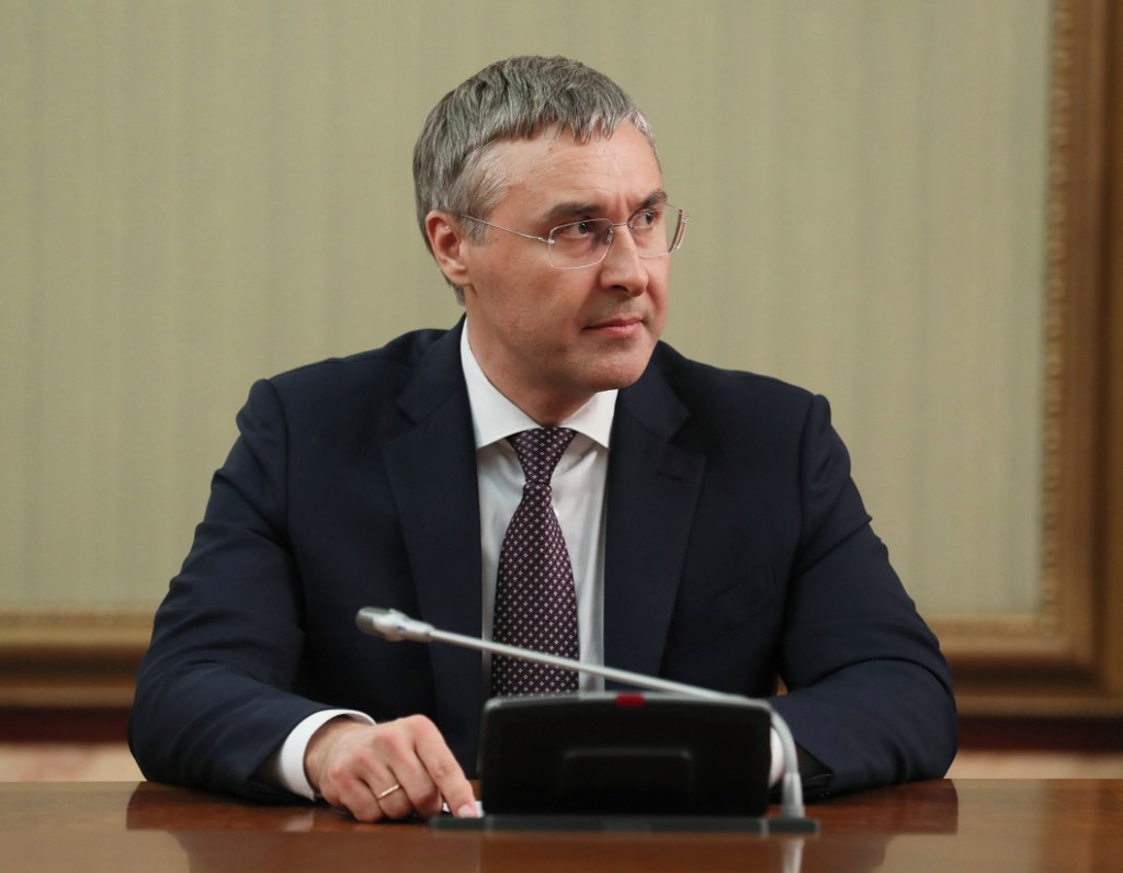 俄羅斯教育部長法爾科夫(Valery Falkov)。 (AFP)