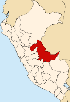 祕魯社會保護及政府機構「EsSalud」表示，希望在偏遠的烏開雅利區域(Ucayali)首府普卡帕(Pucallpa)的一家擁有100床位的醫院，能在3週內開始營運。烏開雅利區域與巴西接壤。圖為烏開雅利區域(Ucayali)取自維基。