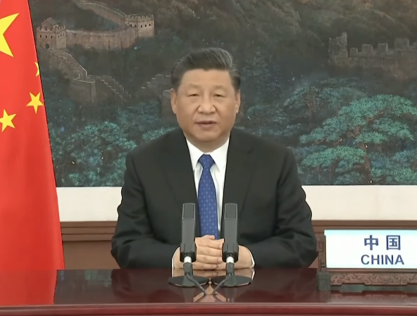 據報導，中國國家主席習近平14日將與德歐領袖視訊會晤。(圖擷自YouTube)
