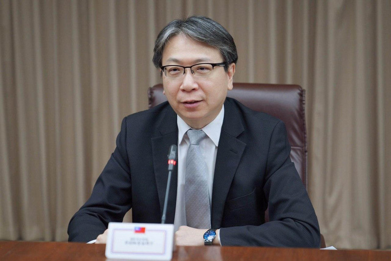 國安會副秘書長蔡明彥表示，港版國安法若通過，代表一國兩制已破滅，未來也將威脅台灣民眾在當地的人身安全與自由。（外交部提供）