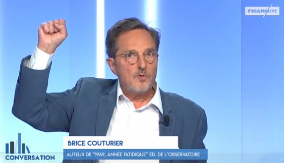 法國資深媒體人Brice Couturier。圖擷取自費加洛報網站影音