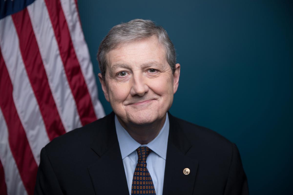 美國共和黨籍聯邦參議員甘迺迪(John Kennedy)。 (圖:美參議院官網)