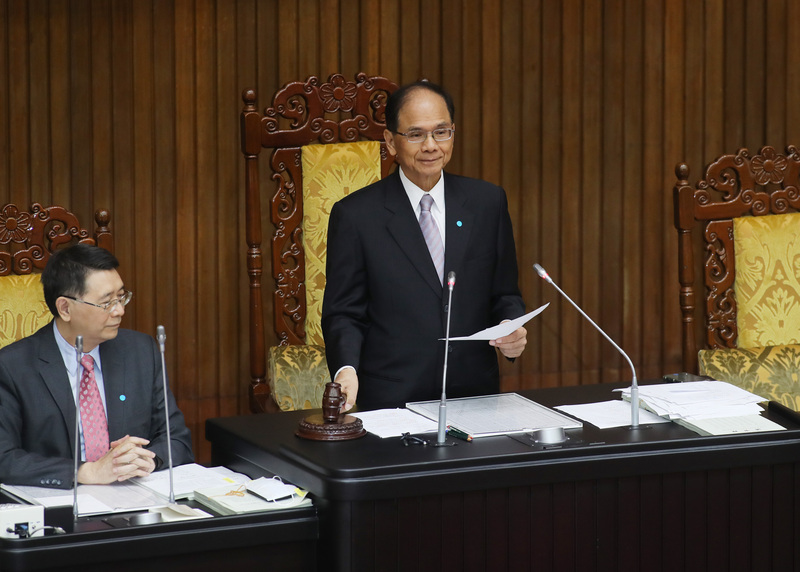 立法院會22日三讀修正通過「公務員懲戒法」與「公務員懲戒委員會組織法」。 (圖：中央社)
