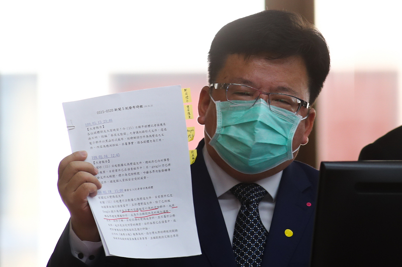 府黨組廢考監專責平台，由總統府副祕書長李俊俋領軍。（資料照／中央社）