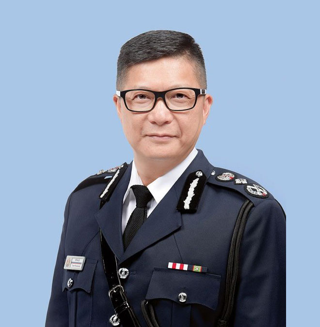 香港警務處處長鄧炳強表示，中國推動制定的港區國安法草案有助打擊「港獨」勢力，恢復社會秩序，警隊全力支持。(圖/推特)