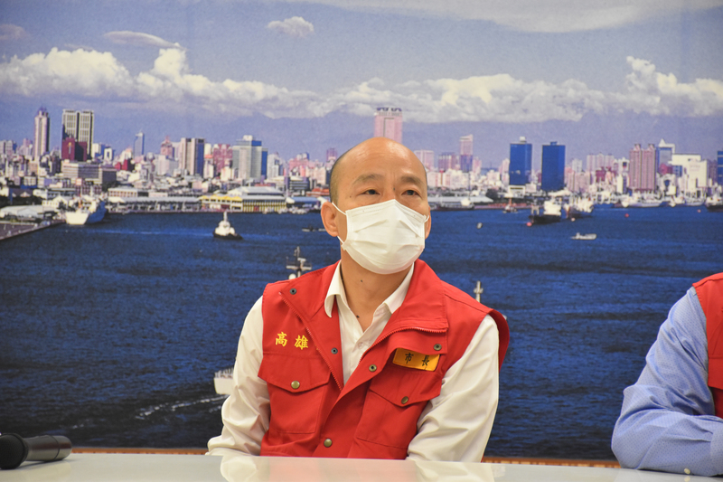 罷韓投票即將於本週末舉行，傳出韓陣營已經定調五不政策，不過高雄市府對此表示，不會回應相關政治揣測。圖為高雄市長韓國瑜。（檔案照片/中央社）