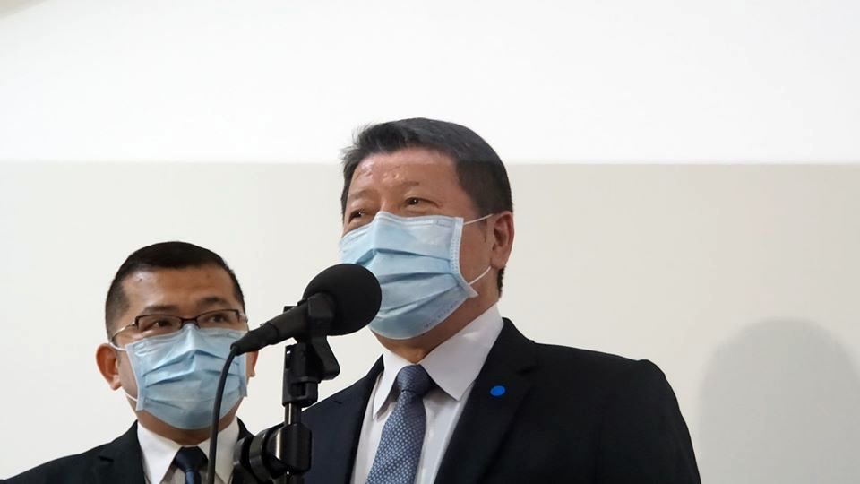 國防部副部長張哲平（劉玉秋攝)