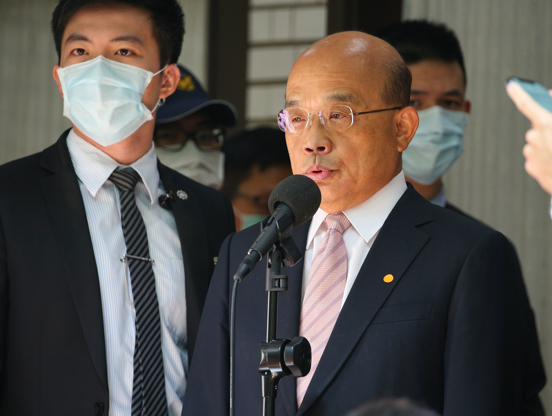 行政院長蘇貞昌。(圖:中央社檔案照片)