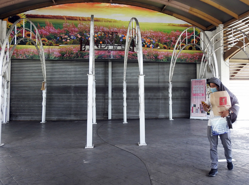 疫情未止，宿霧再度封城馬尼拉延長隔離措施。 (圖:中央社檔案照片)