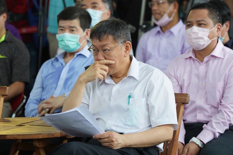 台北市長柯文哲30日表示，所謂港版國安法除了會增加香港的抗爭，也會讓台灣離中國大陸更遠。(圖：中央社)