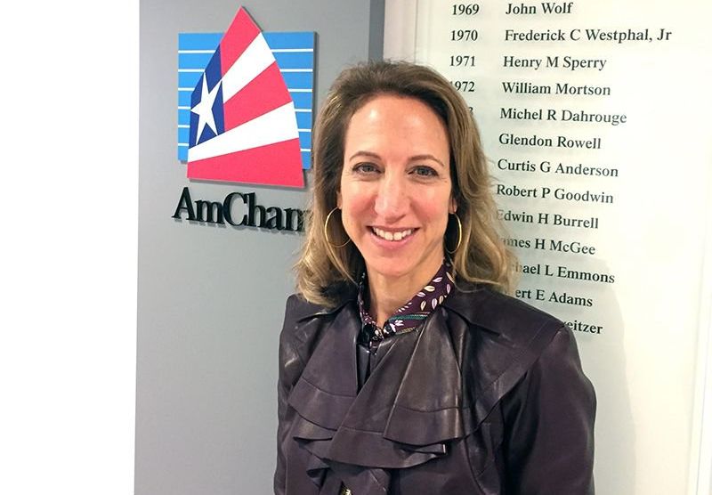 港美國商會會長早泰娜(Tara Joseph)。 (圖:AmChamHK)