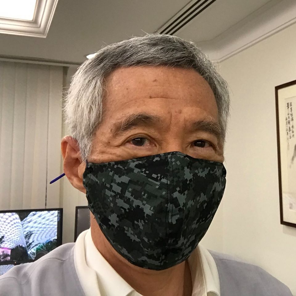 新加坡總理李顯龍1日在臉書上表示，武漢肺炎疫情尚未結束，大家仍應保持警惕。(圖：李顯龍臉書)