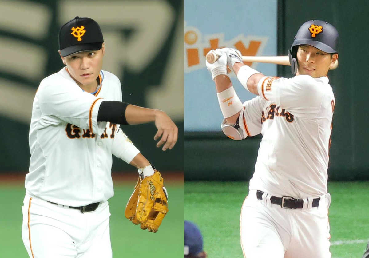 日本職棒讀賣巨人隊今天公布，陣中31歲內野手坂本勇人及27歲捕手大城卓三，經過檢測確診感染COVID-19。(圖/推特)