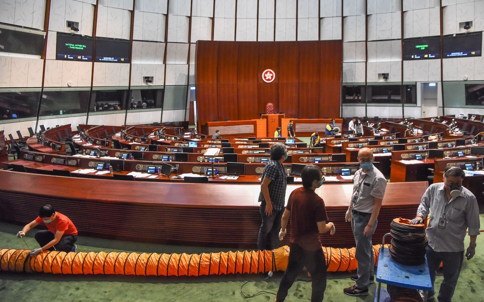香港立法會選舉18日起提名。(圖取自微博)