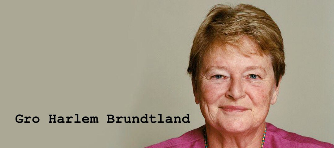世界衛生組織前祕書長布倫特蘭德(Gro Harlem Brundtland)(推特)