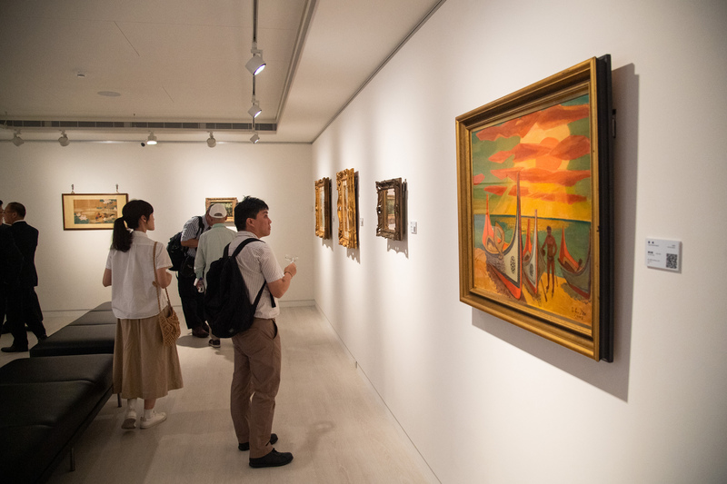 順益台灣美術館典藏許多台灣本土藝術作品。（資料照／中央社）