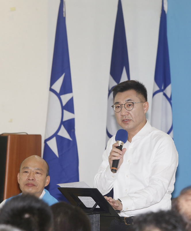 國民黨主席江啟臣表示，一定會在最快的時間推出人選，人選定案後，全黨便會全力輔選。(圖：中央社)