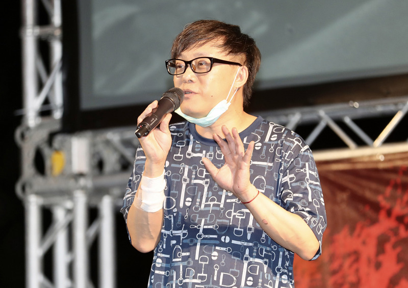 香港作詞人林夕。(資料照片/CNA)
