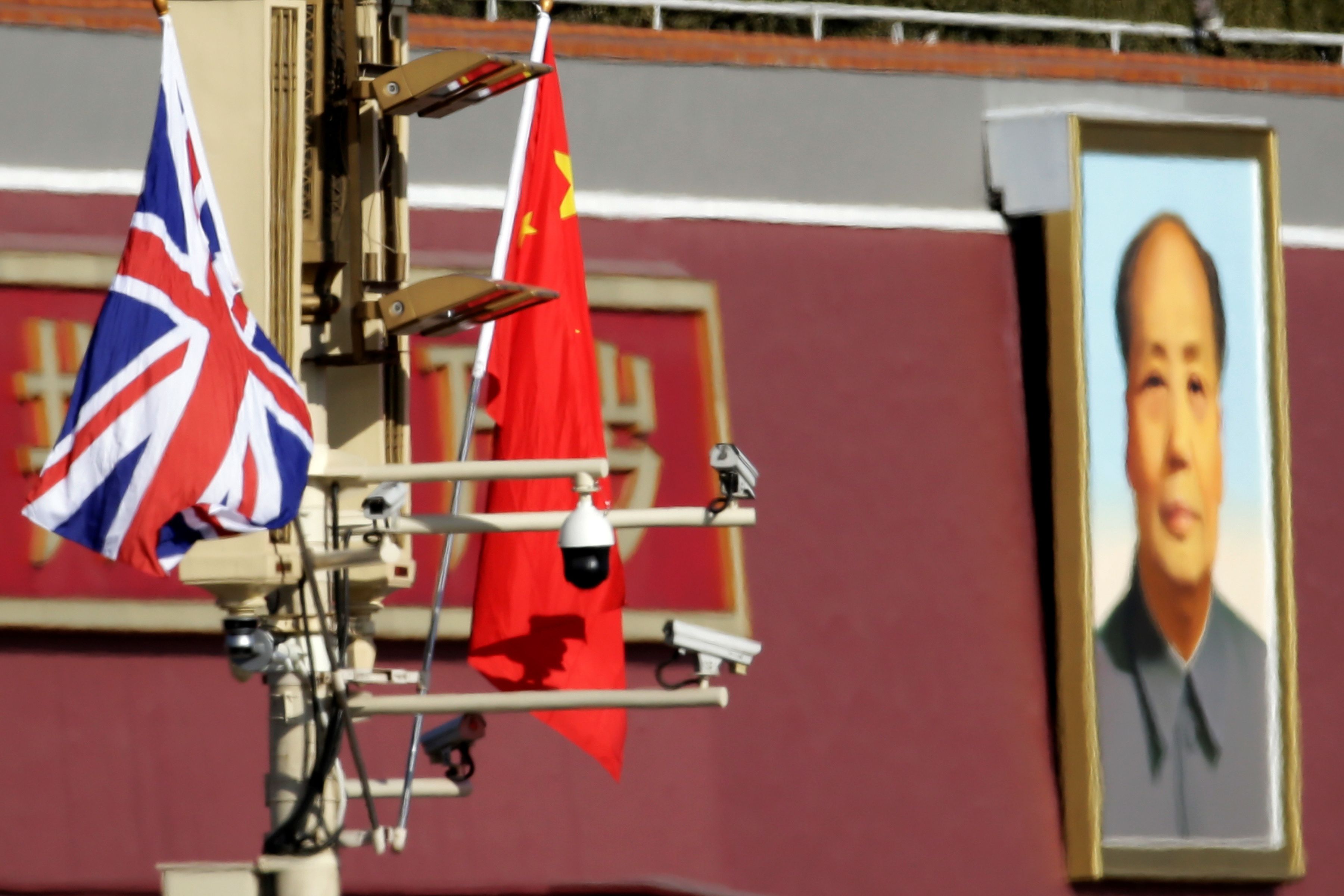 報復新疆制裁 中國制裁英國9個人、4實體。示意圖。 (路透社/達志影像)