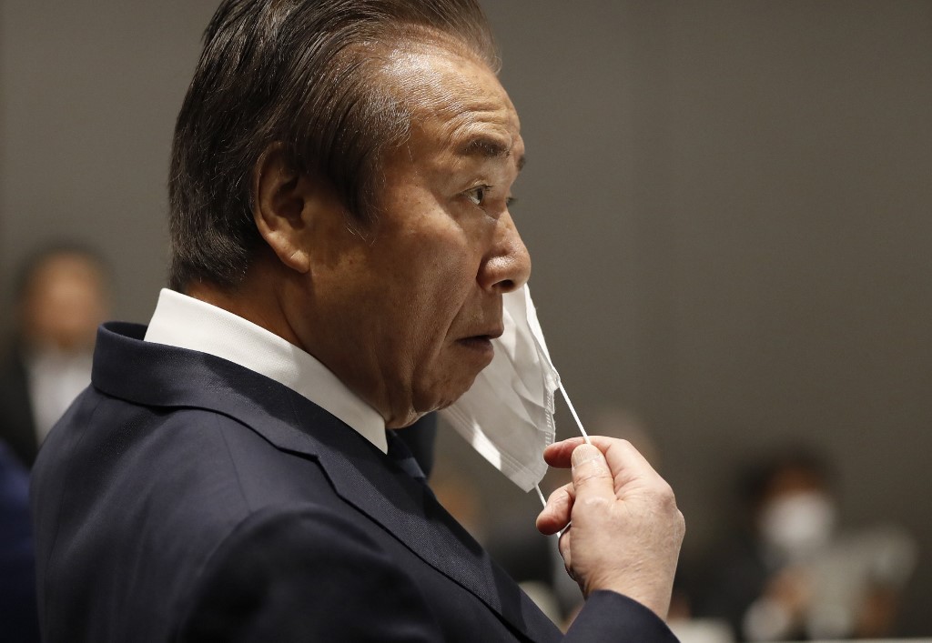 2020東京奧運組織委員會執行委員高橋治之(Haruyuki Takahashi)，涉嫌收賄遭逮捕。 (AFP／檔案照片)
