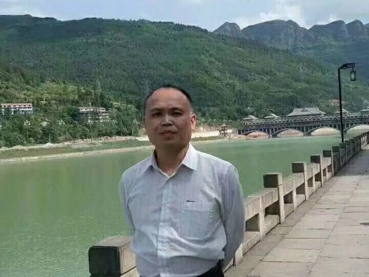 余文生在前年發表修改憲法公民建議書後，被控以煽動顛覆國家政權罪。(許豔推特)
