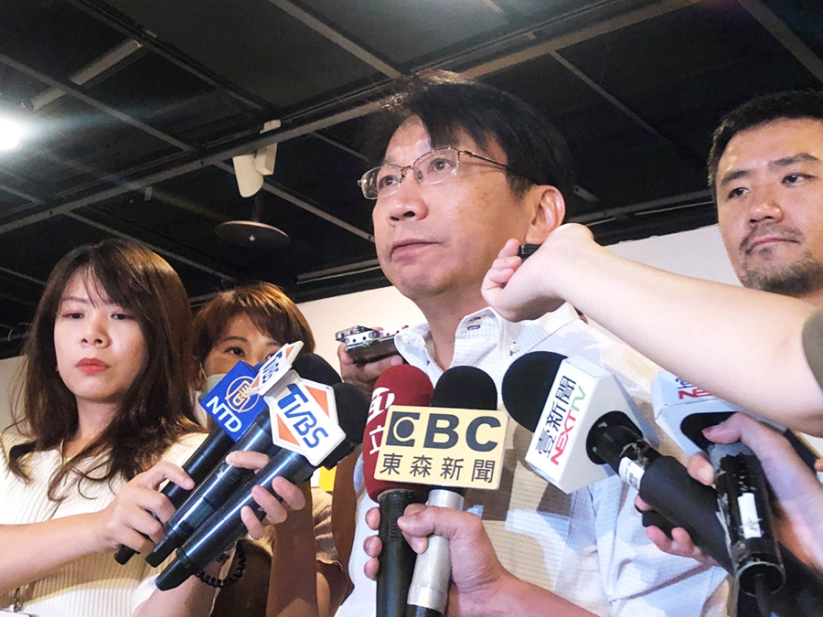 涉嫌收賄的時代力量黨主席徐永明被裁定以新台幣80萬元交保，時代力量表示將通知徐永明5日赴時力紀律委員會說明，並盡快做出處置。（資料照/劉玉秋 攝）