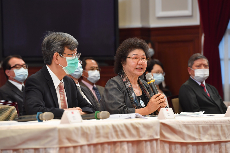 總統府22日宣布下屆監委名單，並提名陳菊為下屆監察院長兼第一屆國家人權委員會主委。(圖：中央社)