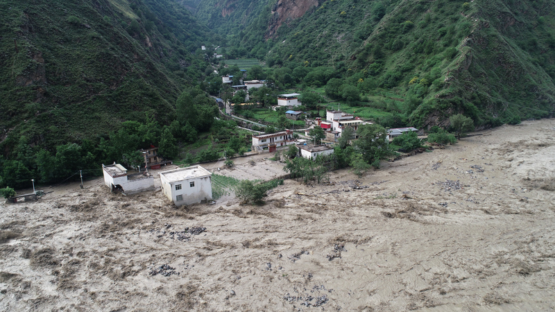 中國上半年自然災害近5,000萬人受災 年增逾四成。（中新社提供）