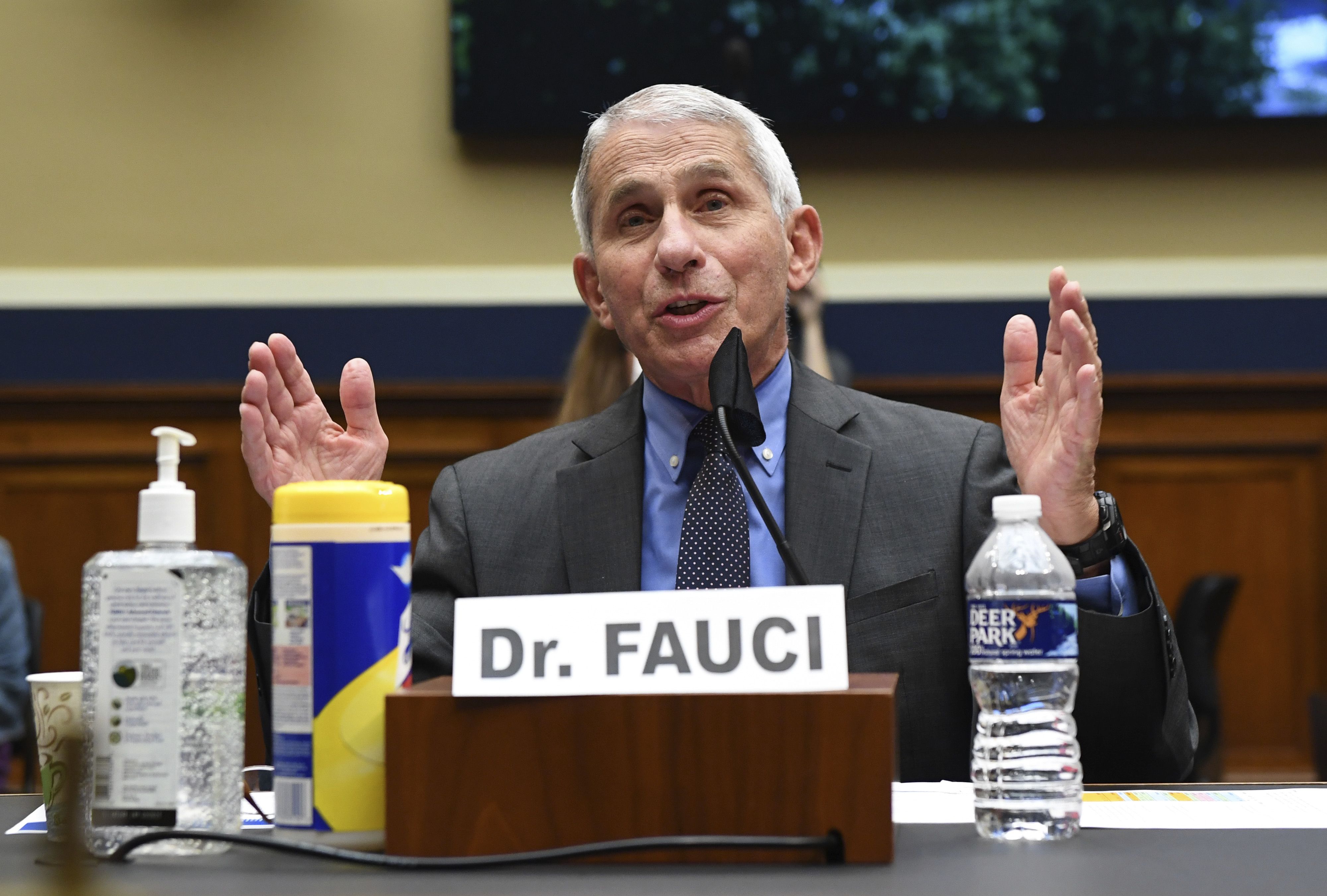 美國國家過敏與傳染病研究院(NIAID)主任佛奇(Anthony Fauci)。(美聯社/達志影像)