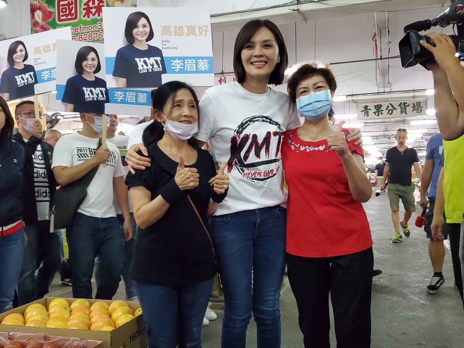 提升高雄能見度 李眉蓁：爭取2025世大運在高雄。(李眉蓁競選團隊提供)