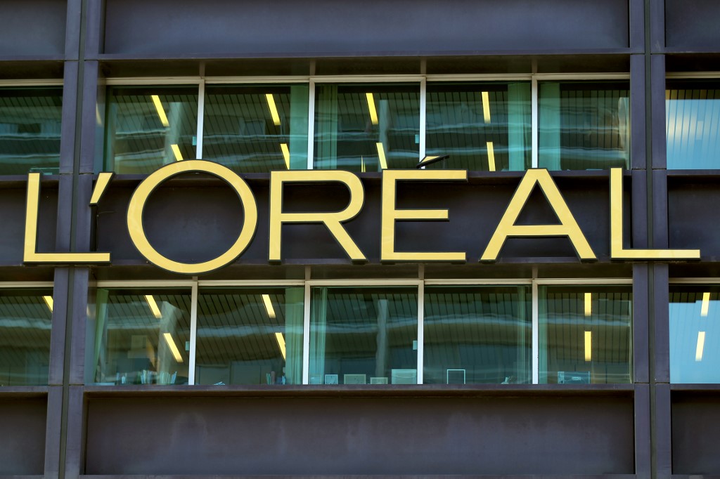 全球最大化妝品公司萊雅集團(L'Oreal)。(AFP)