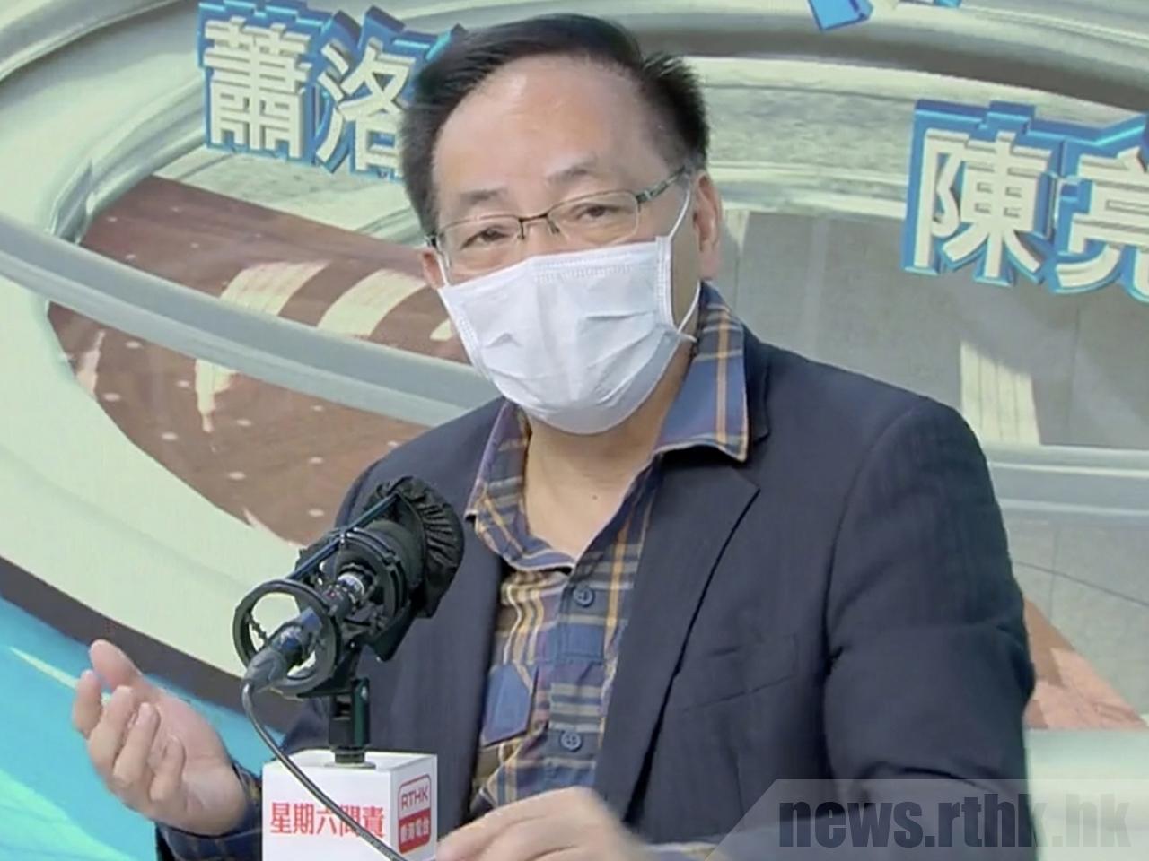 中國全國人大港區代表葉國謙。(圖：香港電台)