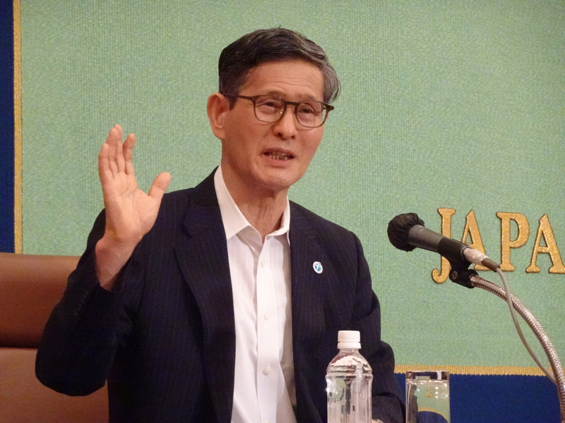 日本這次在武漢病毒的防疫上，備受民眾信賴的是專家會議，會議副召集人尾身茂24日對中央社記者說，台灣這次防疫準備做得很好，是優等生。(圖:中央社)