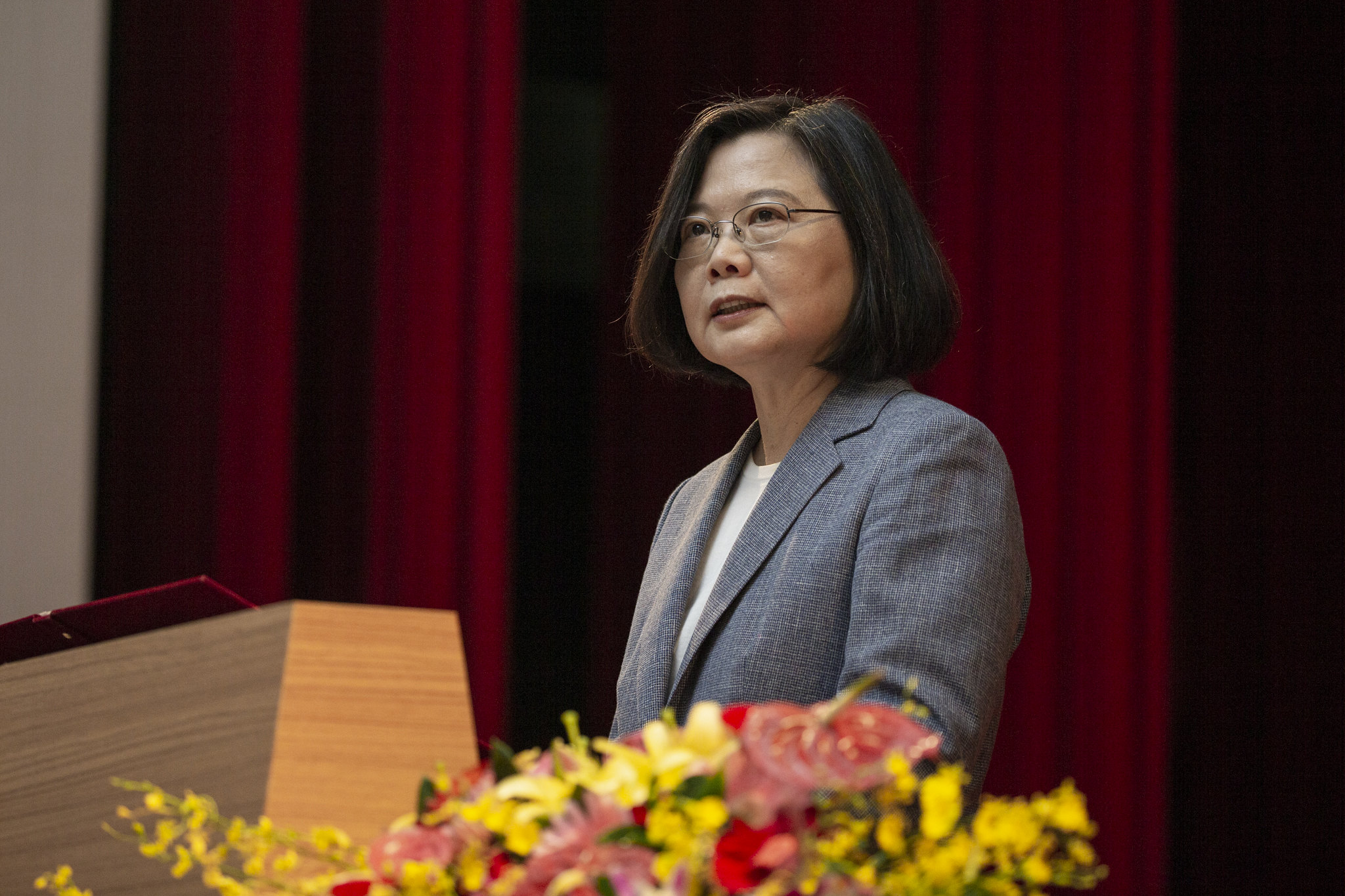 蔡英文總統。(圖：總統府提供)