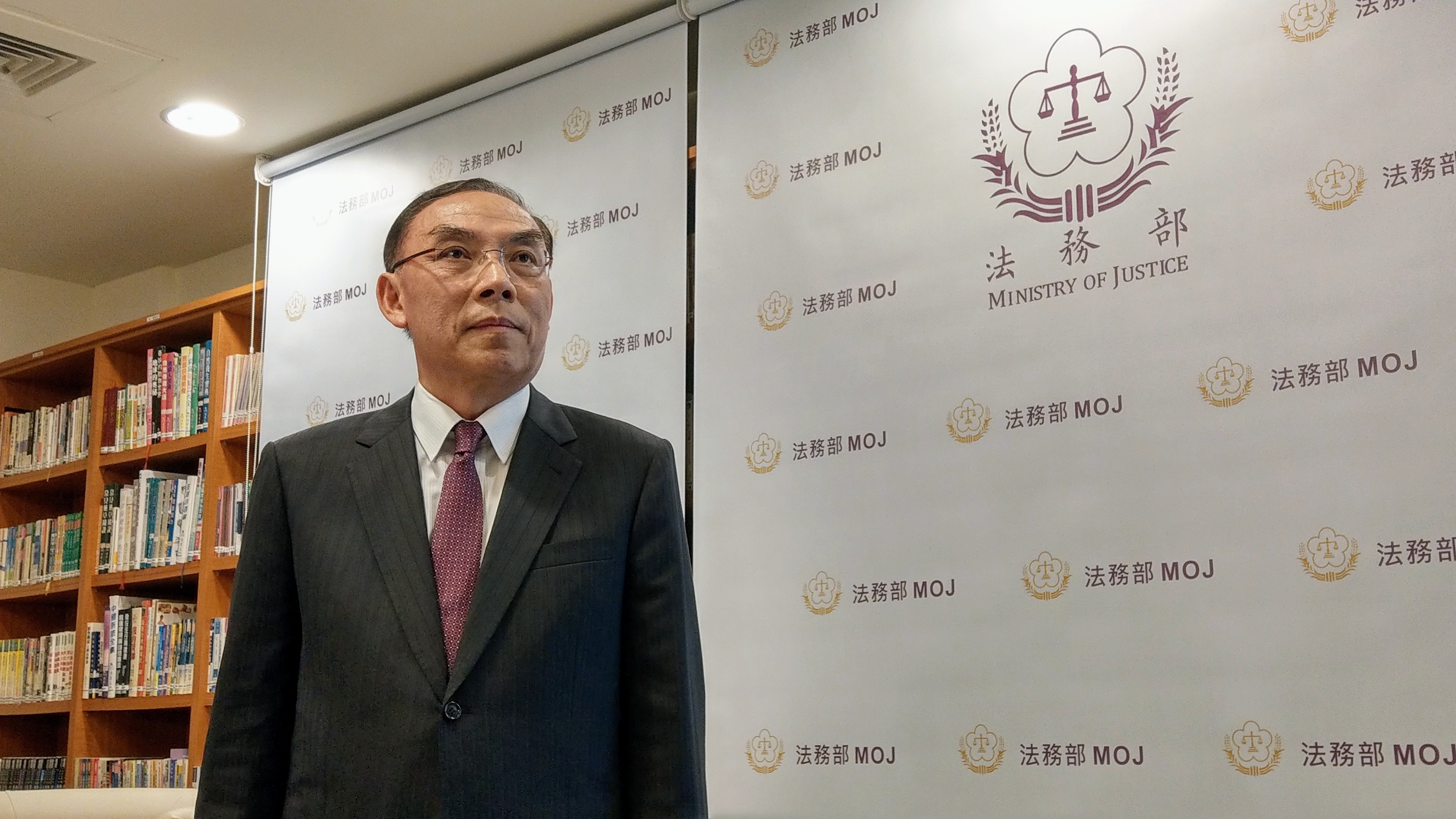 台北看守所會客菜被發現摻入毒品，法務部長蔡清祥表示未來會加強檢查。(歐陽夢萍 攝)