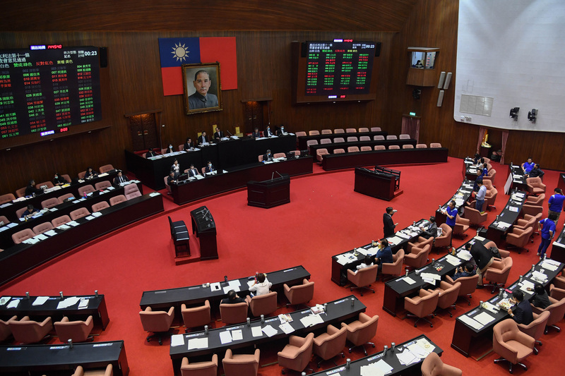 國民法官法下週力拚三讀，立院恐掀表決大戰。 (圖:中央社)
