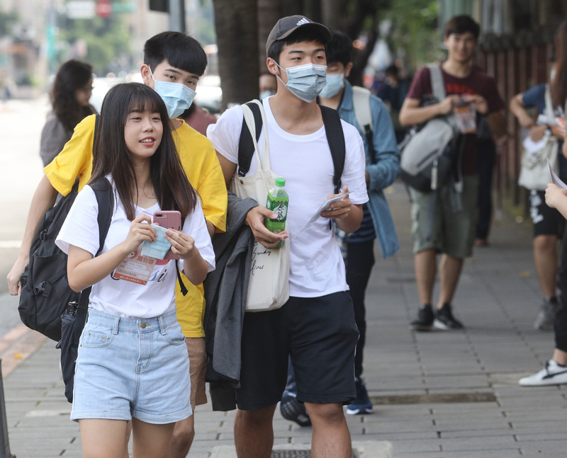 大學指考歷史出論述題  考生說不難(中央社／資料照)