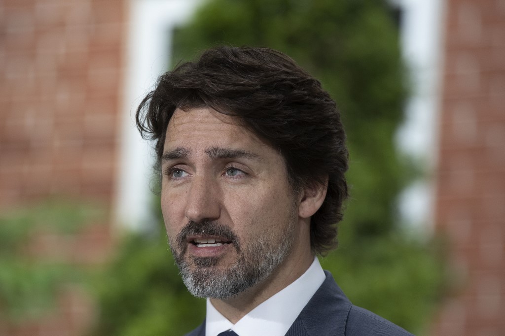 加拿大總理杜魯道(Justin Trudeau)。 (資料照片/AFP)