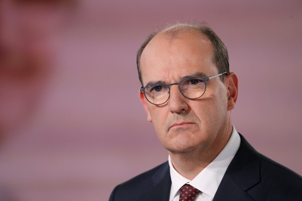法國總理卡斯克特斯(Jean Castex)。 (AFP)