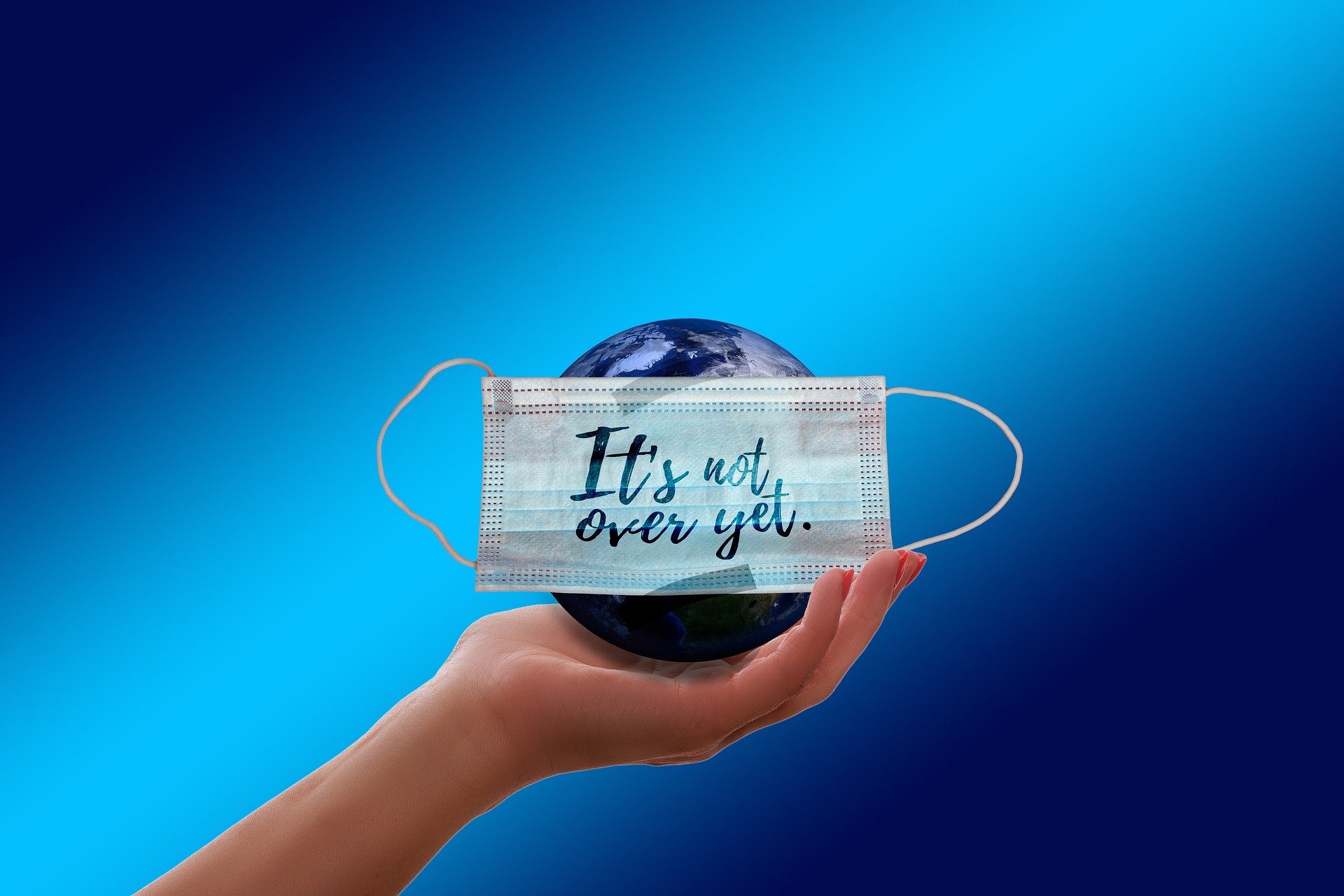 COVID-19(武漢肺炎)疫情延燒全球。(pixabay圖庫)