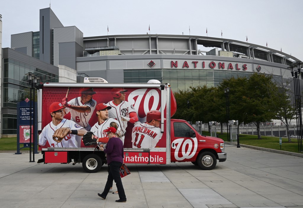美國職棒大聯盟(MLB)華盛頓國民隊主場。 (AFP)