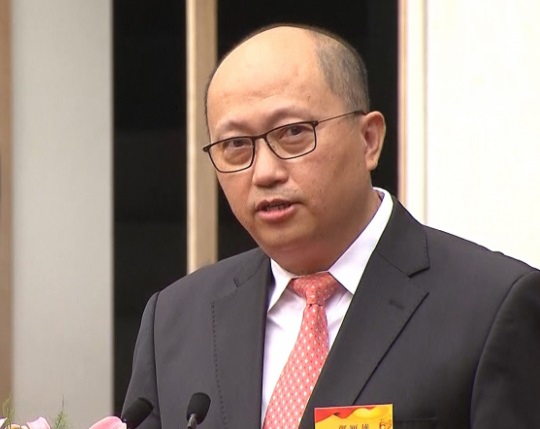 北京駐港國安公署署長鄭雁雄。(圖：香港電台)