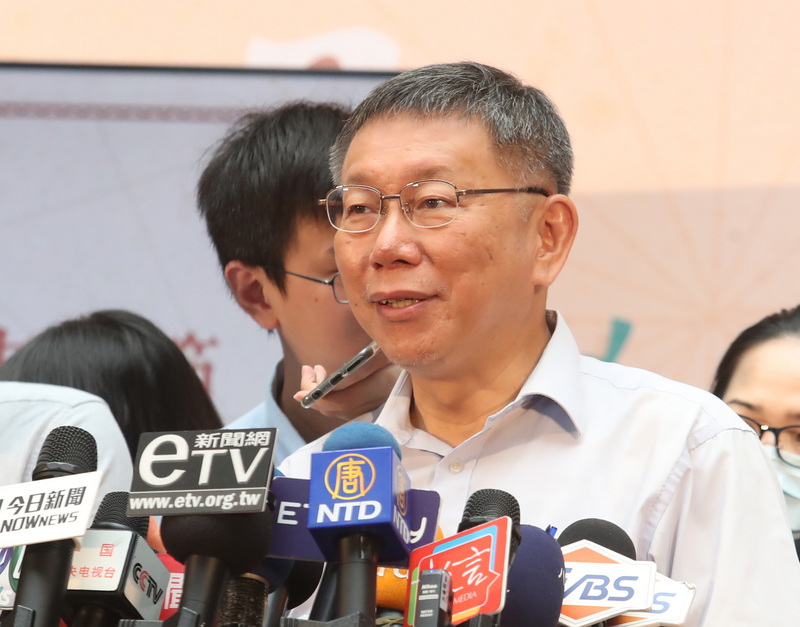公務機關約聘人員多，台北市長柯文哲（圖）認為有需要解決。（中央社資料照）