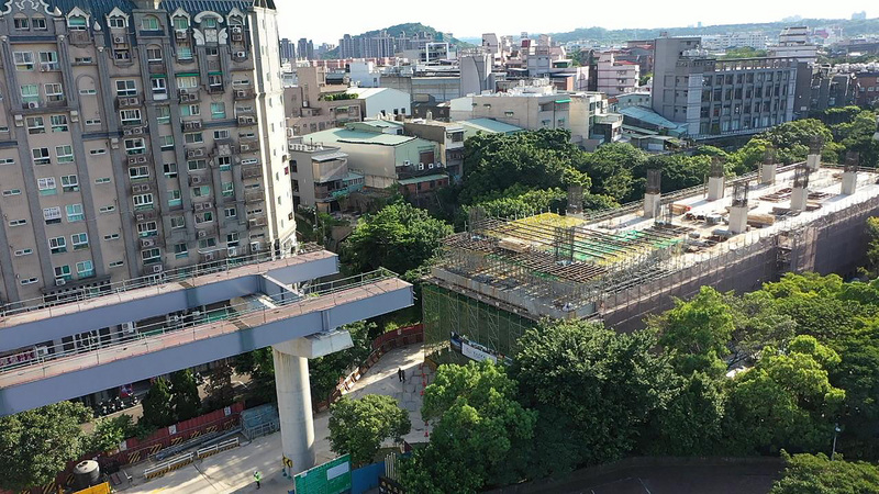 印尼國營營造業者維卡與台灣榮民工程公司合作承包捷運三鶯線。（維卡公司提供）