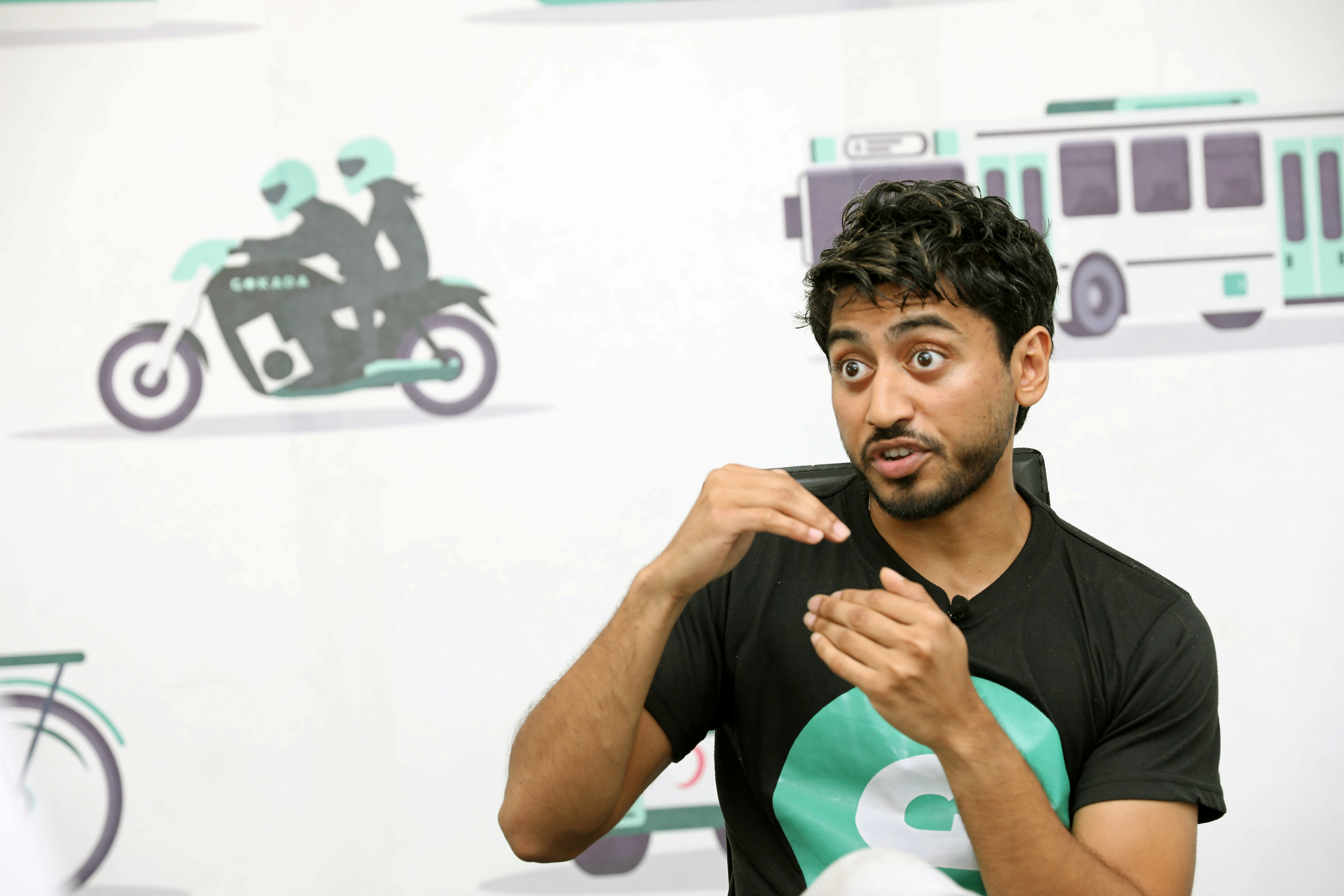奈及利亞叫車應用程式(App)Gokada的創辦人沙雷(Fahim Saleh)。 (RT/達志影像)