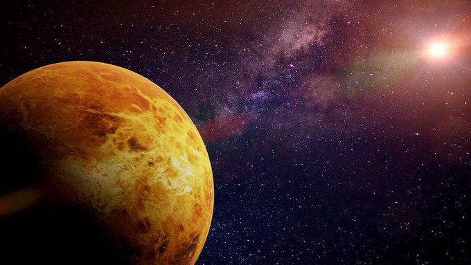 金星長久以來被認為是地質上休眠世界，但科學家已找到金星上有37個最近曾活躍，並且可能迄今仍活躍的火山結構，打破了以往的認知。(圖：Nature Geoscience推特)