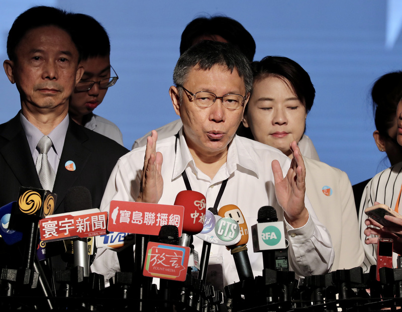 對講究「實力原則」的中共而言，柯文哲及其政黨有合作可能，但短期內要完全取代藍在兩岸之間的角色與功能，恐怕不容易。（資料照／中央社）