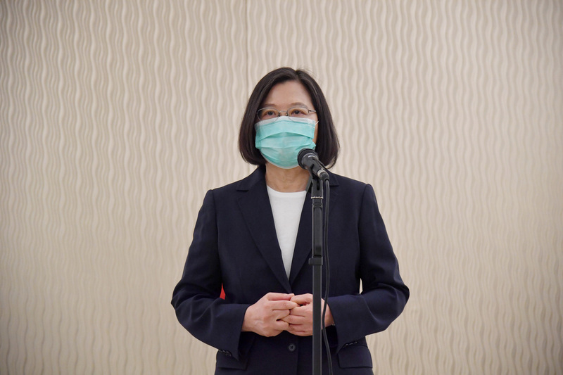 蘇嘉全遭控牟私利，總統受訪表示，勿用片面資訊編織臆測性故事。 (圖:中央社)