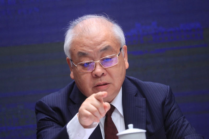 行政院會後記者會在新聞中心舉行，主計總處主計長朱澤民（圖）出席。(圖:中央社檔案照片)